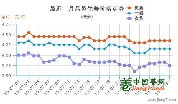 昌邑今日姜价最新行情分析