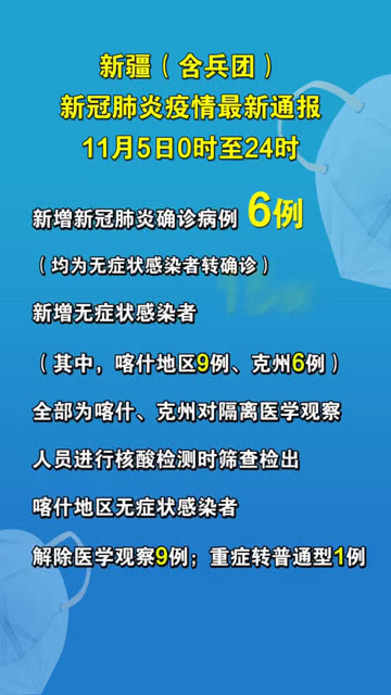 新疆疫情最新情况