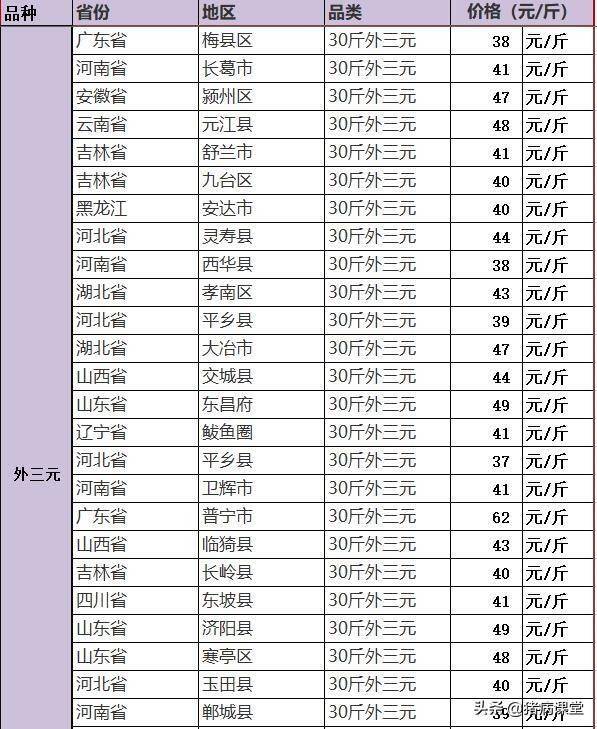 最新云南小猪价格行情分析